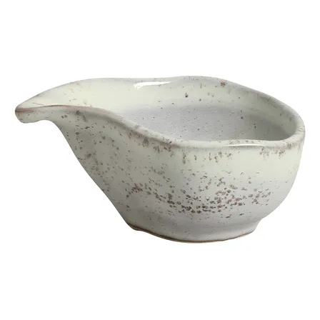 Conjunto 6 Molheiras Oval Orgânico Pistache 40ml Stoneware Porto Brasil