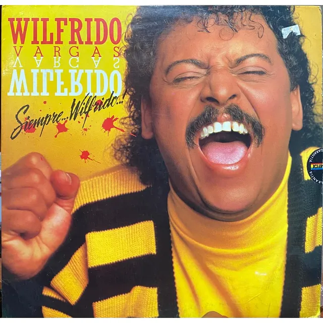 Disco Lp - Wilfrido Vargas / Siempre Wilfrido