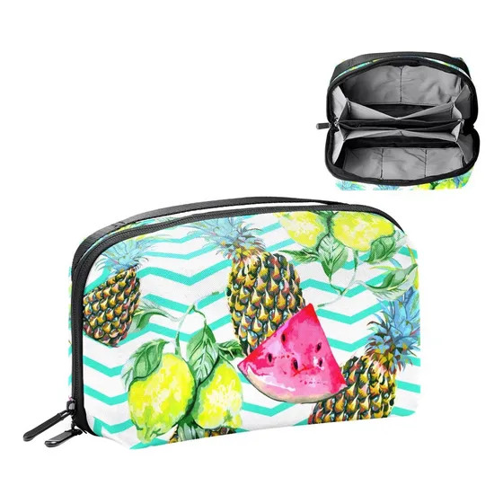 Organizador Articulo Electronico Tropical Limon Sandia Piña