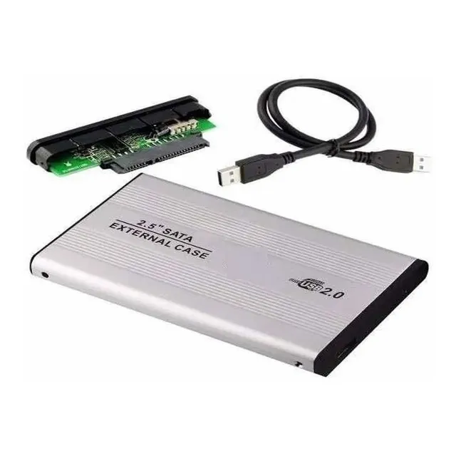 Gabinete Compatible Con Disco Duro 2.5 Sata Usb 2.0 Hdd Case