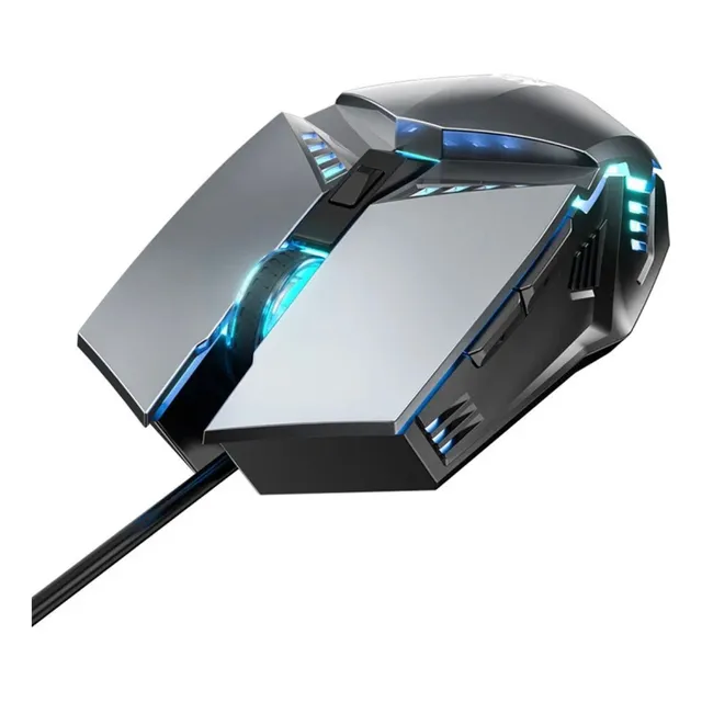Mouse Gamer Profesional Led Custom L7, Mouse Ergonomico