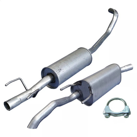 Kit Escap Abafador + Silencioso Corsa Classic 1.0 8v 97 11 Kit Escap Abafador + Silencioso Corsa Classic 1.0 8v 97 11