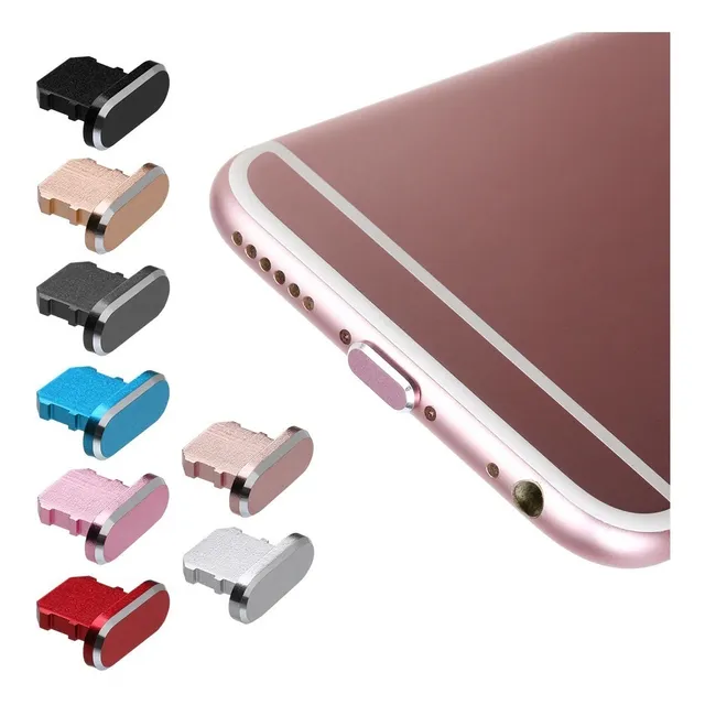 Base De Carga Antipolvo Negro Para iPhone X, Xr, Max, 8, 7, 
