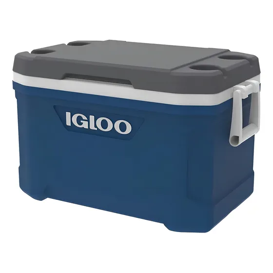 Hielera 52 Qt Latitude Azul Indigo 76 Latas Igloo