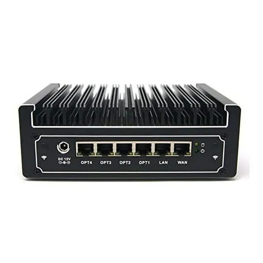 Mini Pc Protectli Vault 6 Puertos I7 Linux -negro