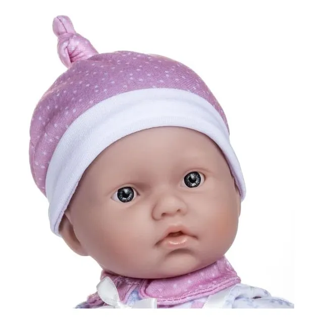 Muñeca blanca pequeña de cuerpo blando Jc Toys La Baby de