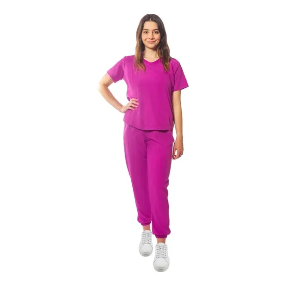 U Bárbara Pijama Quirúrgica Scrub Jogger Uniforme Antifluido