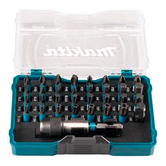 Set Puntas Y Adaptador 33pzs Makita Impact Black E-12441