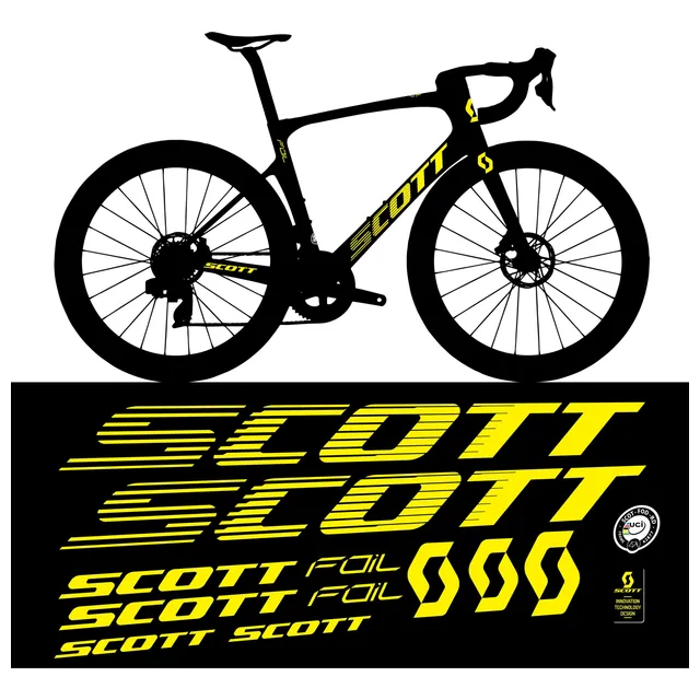 Calcos Bicicleta Scott Foil