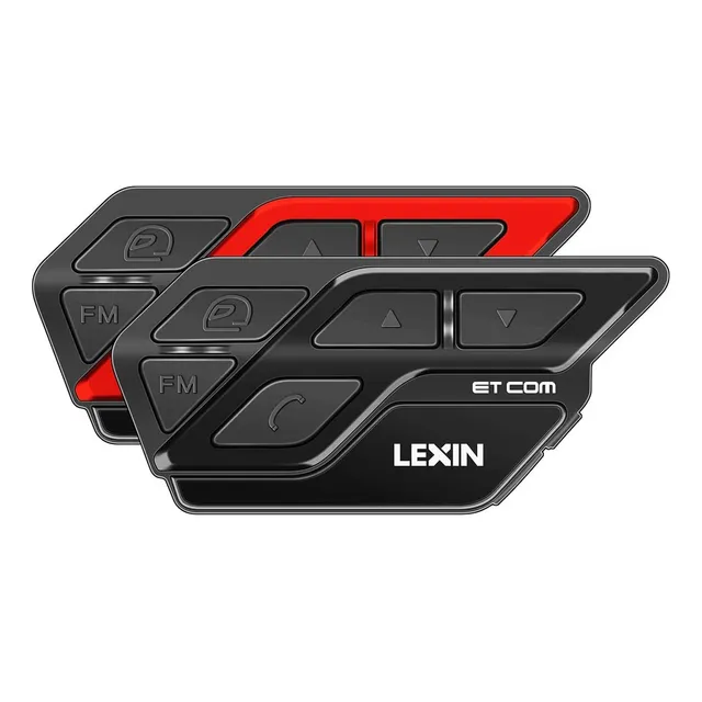 Intercomunicador Bluetooth Casco Lexin Et-com 1000m 2-pack