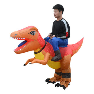 Riding Velociraptor Show Props Halloween Disfraz Hinchable Riding Velociraptor Show Props Halloween Disfraz Hinchable