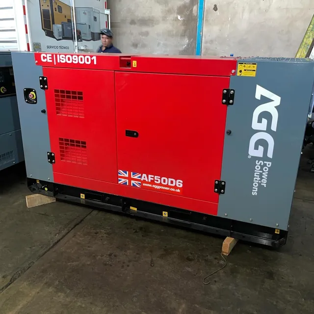 Agg Power 50kva Trifasica Diésel Con Ats Insonoriza 