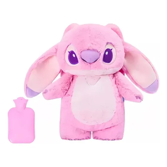 Compressa Água Stitch Bolsa Térmica Quente Frio Dor Cólicas Cor Rosa