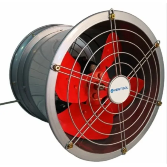 Extractor De Aire  30cm Industrial. 3200m3 -220v. Ventisol