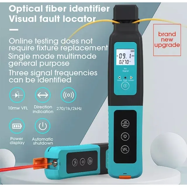 Medidor De Tráfico Ftth Para Fibra Óptica 0.25-3mm 