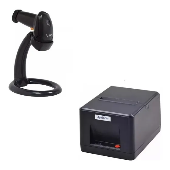 Punto De Venta Pos Impresora 58mm + Lector Sat 101 Con Base 