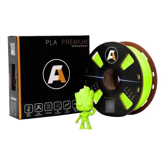 Filamento 3d 1kg Impresión Verde Pastel Pla Premium Pro Fmc