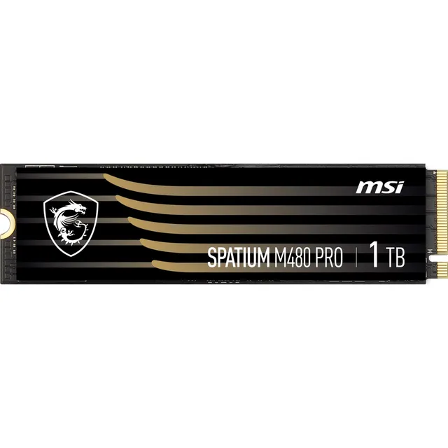 Disco Solido Msi Spatium M480 Pro Pcie 4.0 Nvme M.2 1tb 