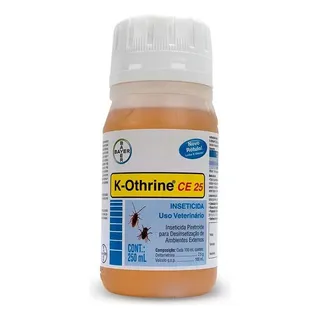 K-othrine Ce 250ml Inseticida Para Matar Barata E Mosca Bayer K-othrine Ce 250ml Inseticida Para Matar Barata E Mosca Bayer