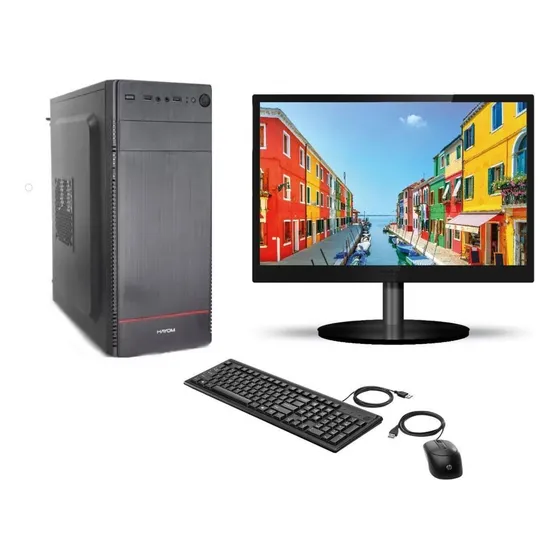 Cpu Completo Gaming Info  I3 7o 8gb Ddr4 Ssd 240 Monitor 19