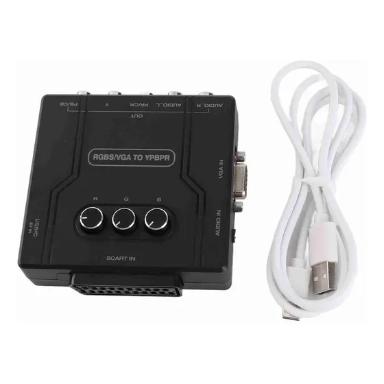 Conversor Vga Para Ypbpr (componente Rgbs Scart) Para N64 Pa