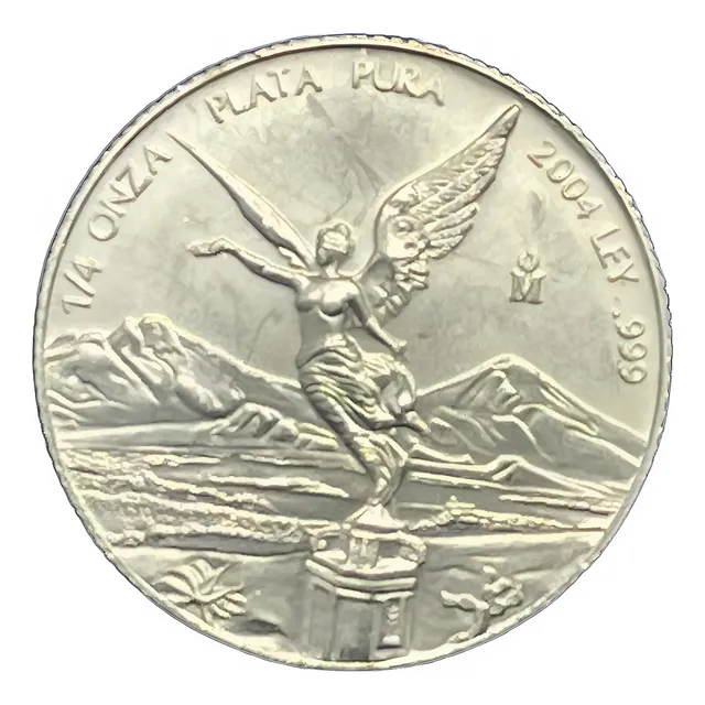 1/4 Onza 2004, Plata Pura, Serie Libertad