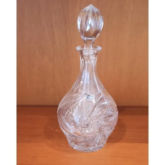 Licorera Cristal De Bohemia Nueva 