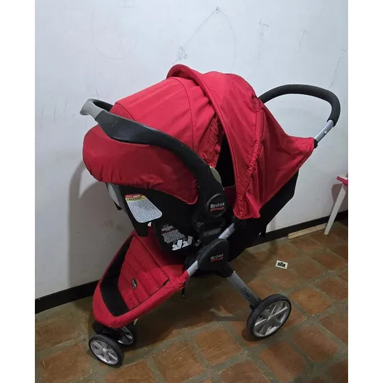 Coche Britax Usado Color Rojo
