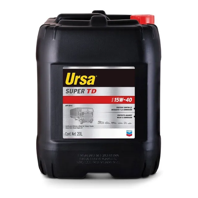 Lubricante 15w40 Ursa Super Td 20 Lts Texaco Aceite Mileban