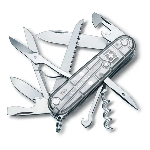 Cortaplumas Victorinox Huntsman 15 Silvertech Funciones