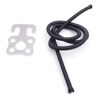 Gancho De Buceo Ss Con Cuerda Elástica Para Montaje Lateral Gancho De Buceo Ss Con Cuerda Elástica Para Montaje Lateral