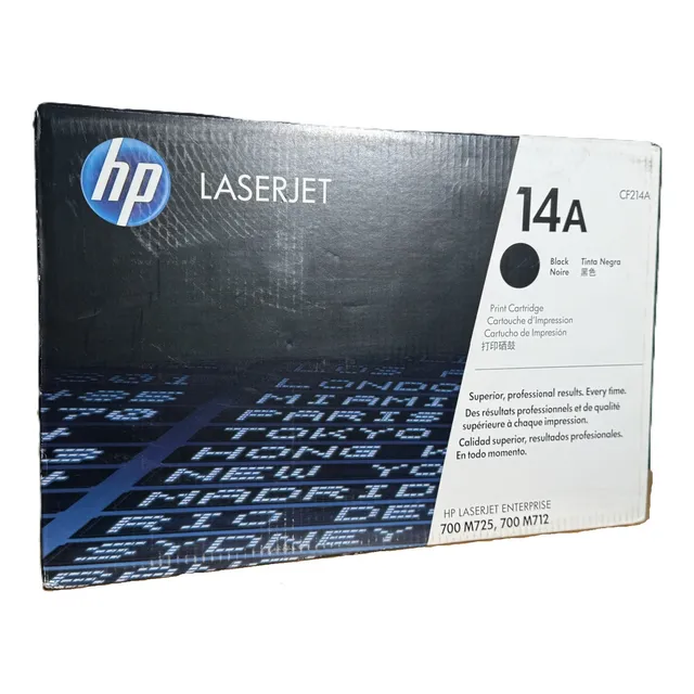 Toner 14a Negro Cf214a Original Laser M725zmfp/m712dn/m712xh