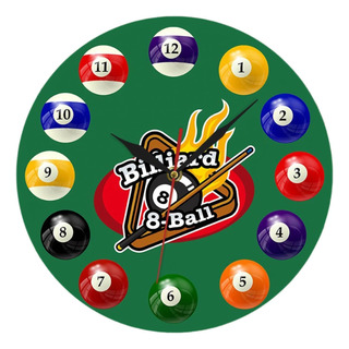 Reloj De Pared, Deporte Creativo De 12 Pulgadas, Bolas De Reloj De Pared, Deporte Creativo De 12 Pulgadas, Bolas De