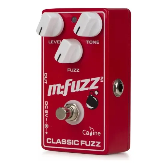 Pedal Guitarra Caline M:fuzz Classic Fuzz + + Cor Vermelho