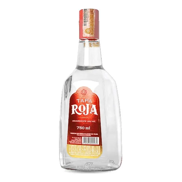 Aguardiente Tapa Roja Tr X 750m - mL a $99