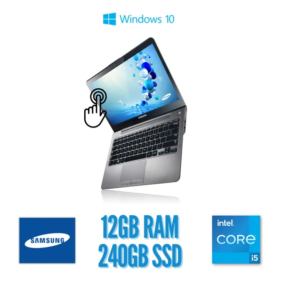 Notebook Samsung Ultrabook 540u Touch Screen I5 12gb 240ssd