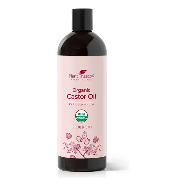 Aceite De Ricino Plant Therapy Usda, Orgánico, Prensado En F