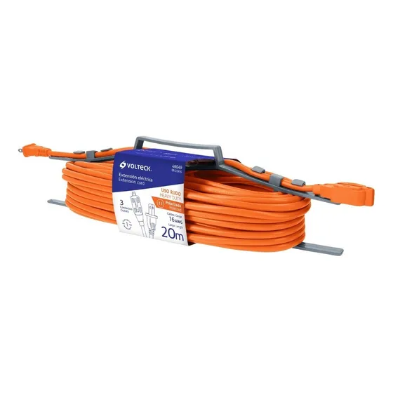 Extensión Uso Rudo 20 Mt Cal. 16 Volteck 48049