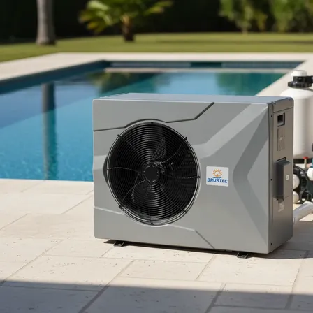 Aquecedor Piscina Trocador De Calor Inverter 30mil Litros 220v