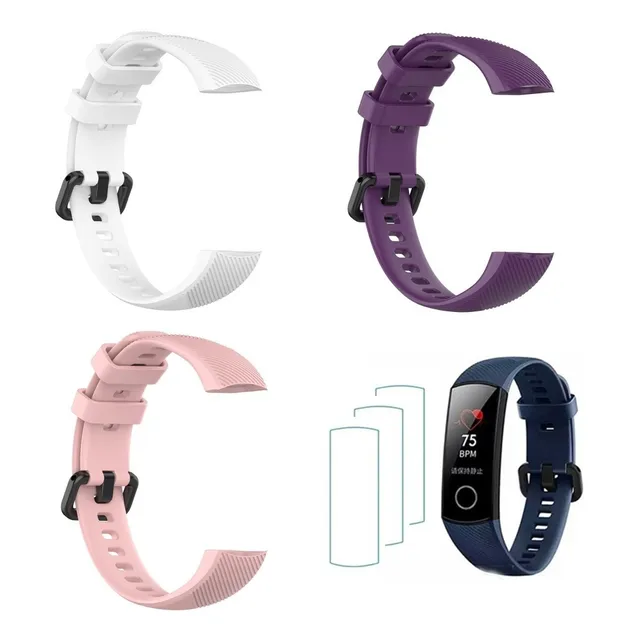 Pack 3 Correas + 3 Micas Huawei Honor Band 4 Y 5