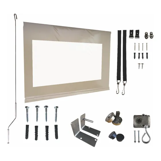 Kit Toldo Para Garagem 4,00 X 2,50 Sol E Chuva 