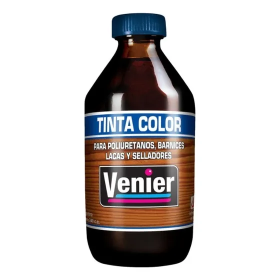 Tinta Venier Para Maderas Colores 240cc Color Nogal