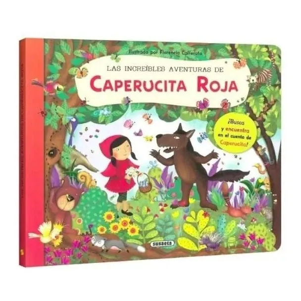 Libro Caperucita Roja Busca Y Encuentra En El Cuento Lexus