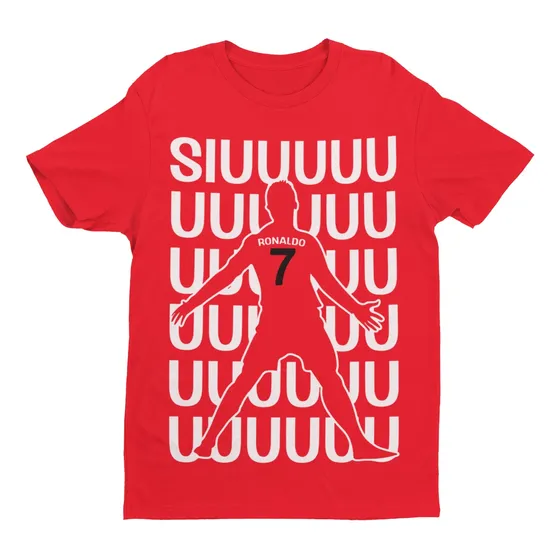 Remera Para Niños De Cristiano Ronaldo Cr7 Siu