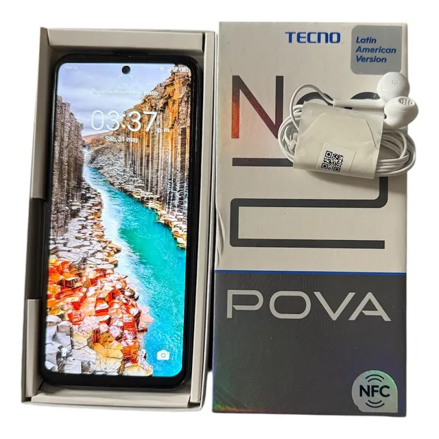 Techno Lg6n 128+6 Gb Con Caja Y Factura Como Nuevo .