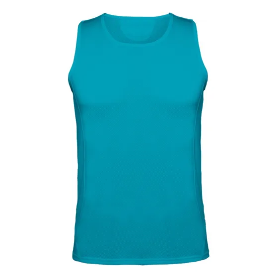 Polera Deportiva Hombre S/mangas Poliéster Dryfit Roly Andre