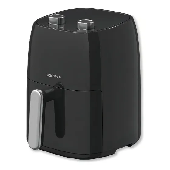 Freidora De Aire Sin Aceite Airfryer Xion 4 Litros Color Negro