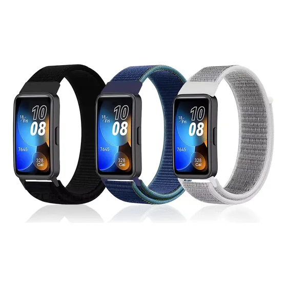 Correa Extensible Nylon Para Huawei Band 8/9/10 - 3pz