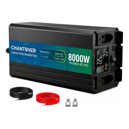 8000w 24v-220v Inversor De Energia Onda Senoidal Pura