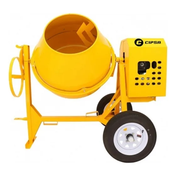 Revolvedora Concreto 1 Saco Cipsa Motor Mpower Acero/poli